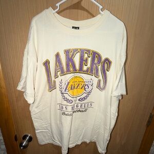 Cream Graphic Short Sleeve Tee